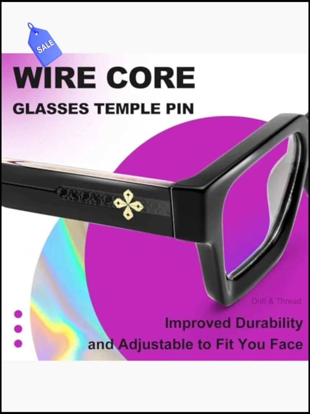 TR90 Square Blue Light Filter Glasses Anti Glare Computer UV Protection